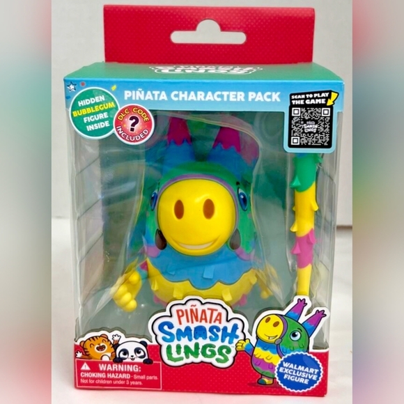* ROBLOX Piñata Smash Lings Donkey Hidden Bubblegum Toy Figure DLC Code Included - Picture 1 of 3